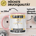 Läufer Tasse Geschenk für Läufer Der Mann Der Alles Kann Geschenkidee zum Geburtstag Rosa Trendation