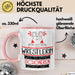 Wrestlerin Weil Es Keinen Schöneren Beruf Gibt Tasse Geschenk für Eine Wrestlerin Lustig Rosa Trendation