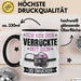 3D Drucker Tasse "Verrückte 3D Drucker" Geschenkidee für TechnikFans Schwarz Trendation