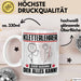 Kletterlehrer Tasse Geschenk für Kletterlehrer Der Mann Der Alles Kann Geschenkidee zum Geburtstag Weiß Trendation