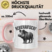 Jäger Tasse Geschenk Revieraufsicht Geschenkidee Wildschwein Geschenke Jägerin Rosa Trendation