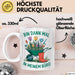 Garten Pflanzen Gärtner Tasse Geschenk Lustige Geschenkidee Spruch Bin Dann Mal In Meinem Büro Weiß Trendation