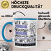 Komponistin Tasse Geschenk Spruch Wer Will Schon Prinzessin Sein Wenn Man Auch Komponistin Sein Kann Blau Trendation
