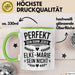 Elke-Marie Tasse Geschenk Perfekt Sein Kann Jeder Geschenkidee Geburtstag Grün Trendation
