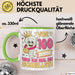 100. Geburtstag Tasse Geschenk Vor 100 Jahren War Ich Mal Die Schnellste Geschenkidee Frauen Mutter Oma Grün Trendation