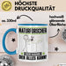 Naturforscher Tasse Geschenk für Naturforscher Der Mann Der Alles Kann Geschenkidee zum Geburtstag Blau Trendation