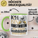 Forstwirtin Ausbildung Start Geschenk Tasse Ich Bin Forstwirtin In Der Ausbildung Ich Darf Das Kaffee-Becher Geschenkidee Grün Trendation