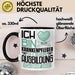 Krankenpfleger Ausbildung Tasse Geschenk Ich Bin Krankenpfleger In Der Ausbildung Ich Darf Das Geschenkidee Spruch Schwarz Trendation