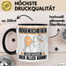 Bogenschießer Tasse Geschenk für Bogenschießer Der Mann Der Alles Kann Geschenkidee zum Geburtstag Schwarz Trendation