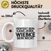 Wiebke Tasse Perfekt Sein Kann Jeder, Wiebke Sein Nicht Geschenk Weiß Trendation