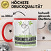 Eiskunstläufer Geschenk Tasse Ich Bin Eiskunstläufer Aber Sag Doch Einfach Superheld Lustige Geschenkdiee für Eiskunstläufer Kaffee-Becher Rot Trendation