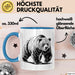 Grizzlybär Tasse Geschenk Lustige Geschenkidee Spruch Blau Trendation