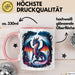 Fantasy Liebhaber Tasse Geschenkidee für Mythologie Fans Rosa Trendation