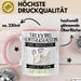 Trekking-Enthusiastin Und Prinzessin Tasse Geschenk Für Eine Trekking-Enthusiastin Geburtstag Was Ist Deine Superkraft Rosa Trendation