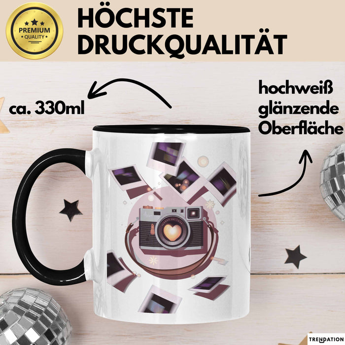 Fotograf Tasse Geschenk Lustige Geschenkidee Spruch Für Kamera Liebhaber Trendation