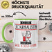 Journalistin Tasse Geschenk Ich Bin Journalistin Warum Weil Ich Es Kann Geschenkidee Geburtstag Grün Trendation