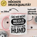 Hund Tierliebhaber Tasse Geschenk Lustige Geschenkidee Spruch Sag Mir Nicht Was Ich Zu Machen Habe Du Bist Nicht Mein Hund Rosa Trendation