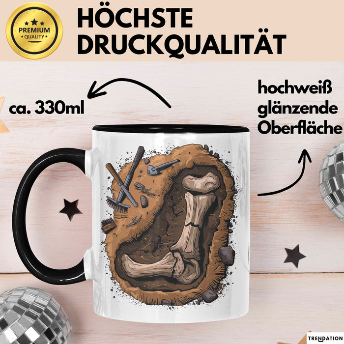 Archäologe Tasse Geschenkidee für Ruinen Entdecker Trendation