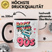 Vintage Retro Musik Tasse Geschenk Zurück in die 90er Geschenkidee Lustig Trendation