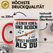 Flötenspieler Tasse Geschenk Einer Von Uns Beiden Spielt Besser Als Du Geschenkidee Becher Rot Trendation