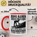Dachdecker Tasse Geschenk Ruhig Bleiben Ich Bin Dachdecker Und Regel Das Geschenkidee Rot Trendation