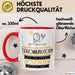 Tierkommunikatorin Weil Es Keinen Schöneren Beruf Gibt Tasse Geschenk für Eine Tierkommunikatorin Lustig Rot Trendation