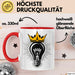 Startup Gründer Tasse Geschenkidee für Unternehmer Fans Rot Trendation