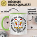 Hühner Tasse Geschenk Hühnerflüsterin Huhn Geschenkidee Kaffee-Becher Landwirt Bauer Landiwrtin Grün Trendation