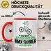 BMX-Fahrer Geschenk Tasse So Gut Kann Nur Ein BMX-Fahrer Aussehen Geschenkidee Kaffee-Becher Rot Trendation