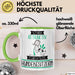Hundebesitzerin Tasse Geschenk Becher Stark Attraktiv Furchtlos Hundebesitzerin Lustige Geschenkidee Grün Trendation