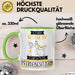 Pferdebesitzerin Tasse Geschenk Becher Stark Attraktiv Furchtlos Pferdebesitzerin Lustige Geschenkidee Grün Trendation