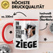 Ziegenbauer Ziegen Tier Tasse Geschenk Lustige Geschenkidee Spruch In Mir Steckt Eine Ziege Rot Trendation