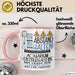 Aquarium-Enthusiastin Tasse Geschenk Lustig Abstand Halten Hochleistungs-Aquarium-Enthusiastin Mit Drang Zur Perfektion Bei Der Arbeit Rosa Trendation