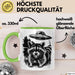 UFO Aliens Tasse Geschenk Waschbär Alien Sci Fi Liebhaber Grün Trendation