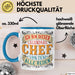 Büroarbeit Kollege Chef Tasse Geschenk Lustige Geschenkidee Spruch Ich Bin Dieser Legendäre Chef Von Dem Alle Reden Blau Trendation