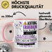 Tierschutzaktivistin Tasse Geschenk Lustiger Spruch Bitte Erheben Sie Sich Seine Majestät Die Tierschutzaktivistin Betritt Den Raum Rosa Trendation