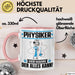 Physiker Tasse Geschenk für Physiker Der Mann Der Alles Kann Geschenkidee zum Geburtstag Rosa Trendation