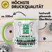 Aquarium-Hobbyist Geschenk Tasse So Gut Kann Nur Ein Aquarium-Hobbyist Aussehen Geschenkidee Kaffee-Becher Grün Trendation