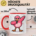 Dabender Flamingo Tasse Geschenk Lustige Geschenkidee Spruch Rot Trendation