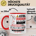 Vogelforscherin Tasse Geschenk Lustiger Spruch Bitte Erheben Sie Sich Seine Majestät Die Vogelforscherin Betritt Den Raum Rot Trendation
