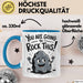 Motivierend Inspirierend Tasse Geschenk Lustige Geschenkidee Spruch Du Wirst Das Rocken Blau Trendation