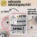Anwalt Geschenk Tasse Lustiger Spruch Erheben Sie Sich Der Anwalt Betritt den Raum Rosa Trendation