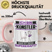 Künstler Tasse Geschenk für Künstler Geburtstag Lustiger Spruch Kaffee-Becher Was Ist Deine Superkraft Rosa Trendation