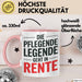 Krankenschwester Pflege Betreuung Tasse Geschenk Lustige Geschenkidee Spruch Die Pflegende Legende Geht In Rente Rosa Trendation
