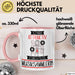 Musiksammlerin Tasse Geschenk Becher Stark Attraktiv Furchtlos Musiksammlerin Lustige Geschenkidee Rosa Trendation