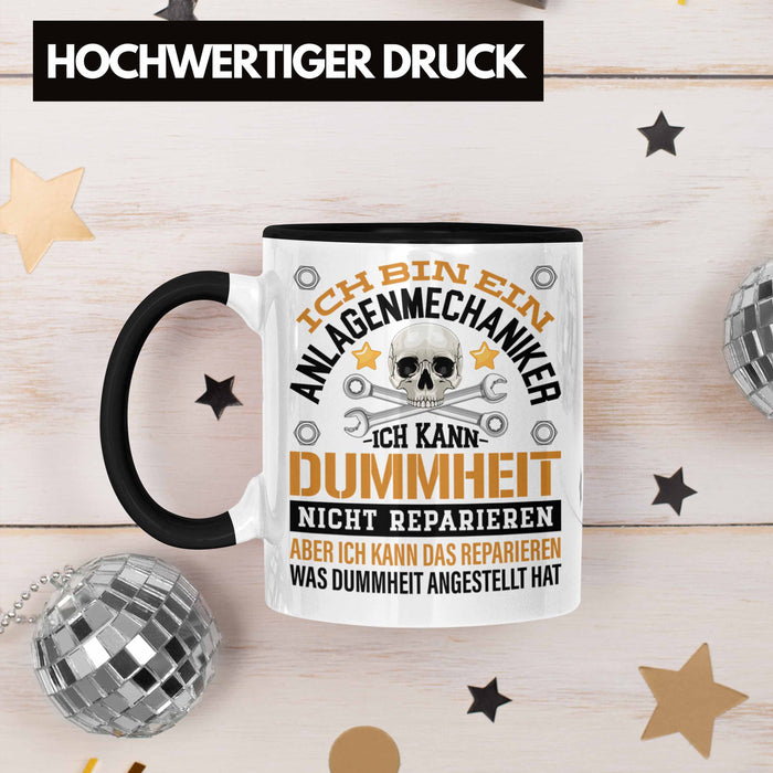 Anlagenmechaniker Tasse Geschenk Spruch Männer Trendation