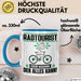 Radtourist Tasse Geschenk für Radtourist Der Mann Der Alles Kann Geschenkidee zum Geburtstag Blau Trendation