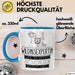 Wildnisexpertin Weil Es Keinen Schöneren Beruf Gibt Tasse Geschenk für Eine Wildnisexpertin Lustig Blau Trendation