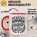 Sigrid Tasse Geschenk Perfekt Sein Kann Jeder Geschenkidee Geburtstag Rot Trendation