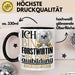 Forstwirtin Ausbildung Start Geschenk Tasse Ich Bin Forstwirtin In Der Ausbildung Ich Darf Das Kaffee-Becher Geschenkidee Schwarz Trendation